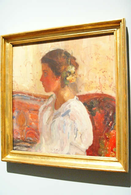 DSC00684.JPG - Muzeum Narodowe - Portret Lizy Pareńskiej (1906) - Witold Wojtkiewicz (1879 - 1909)