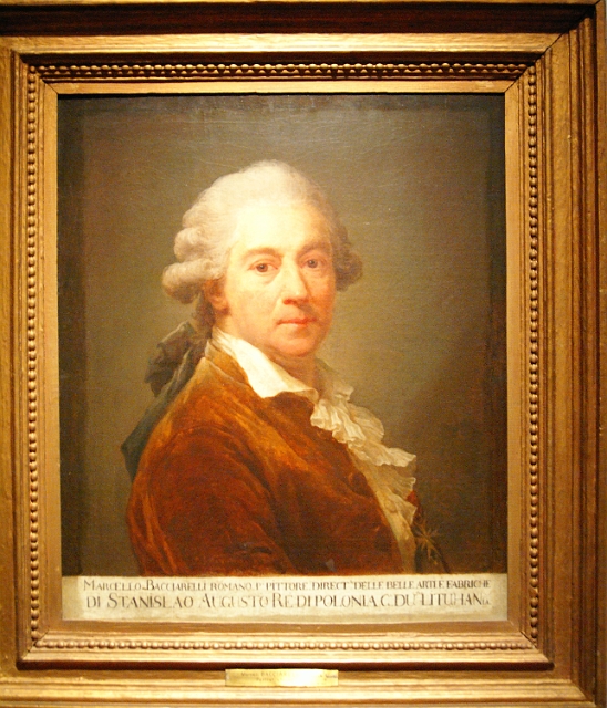 DSC00750.JPG - Muzeum Narodowe - Autoportret w brązowym fraku (1793) - Marcello Bacciarelli (1731 - 1818)